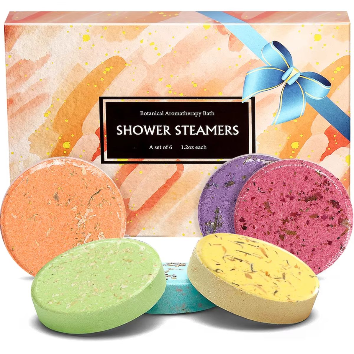 Lavender Aromatherapy Shower Steamers (6 Pack)